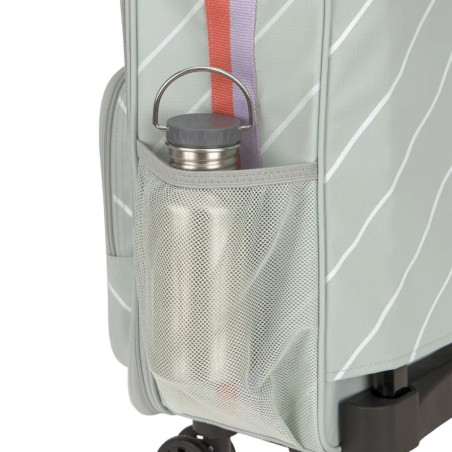 Lässig Spinny Trolley Happy Trails Flower – Kinder Reisekoffer Blumen Design