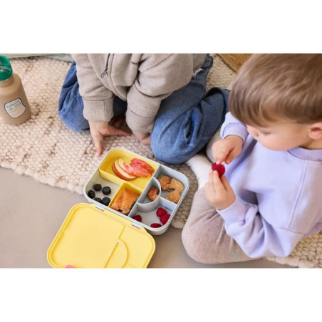 Lässig Bento Brotdose Happy Trails Flower – Praktisch für Kindergarten & Schule
