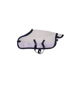HKM Fliegenset Cuddle Horse grau/blau – Zuverlässiger Fliegenschutz für Pferde | HKM Sports Equipment 157599565.0001