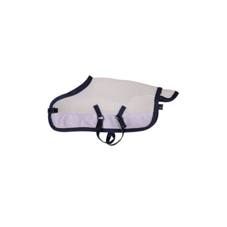 HKM Fliegenset Cuddle Horse grau/blau – Zuverlässiger Fliegenschutz für Pferde | HKM Sports Equipment 157599565.0001
