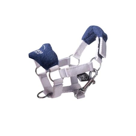 HKM Halfterset Cuddle Horse grau/blau – Klassisch & Komfortabel für Pferde | HKM Sports Equipment 157589565.0001