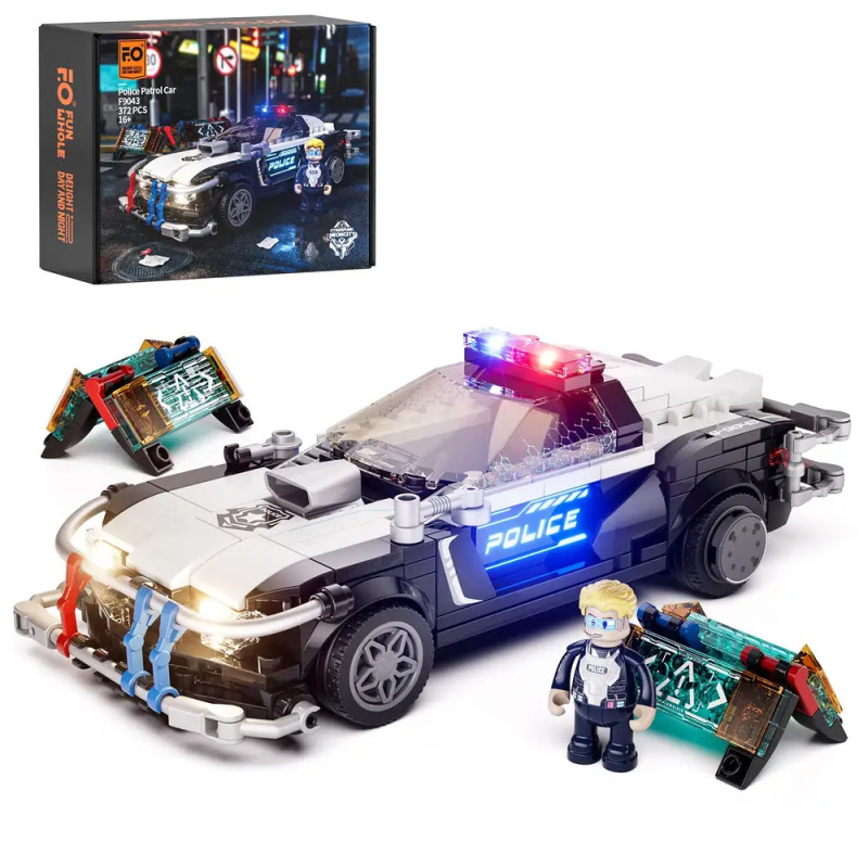 Lumibricks Streifenwagen der Polizei