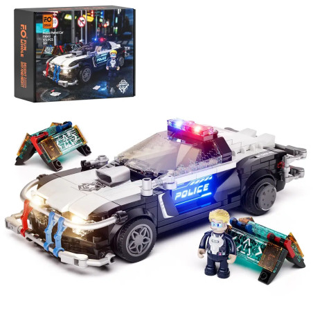 Lumibricks Streifenwagen der Polizei