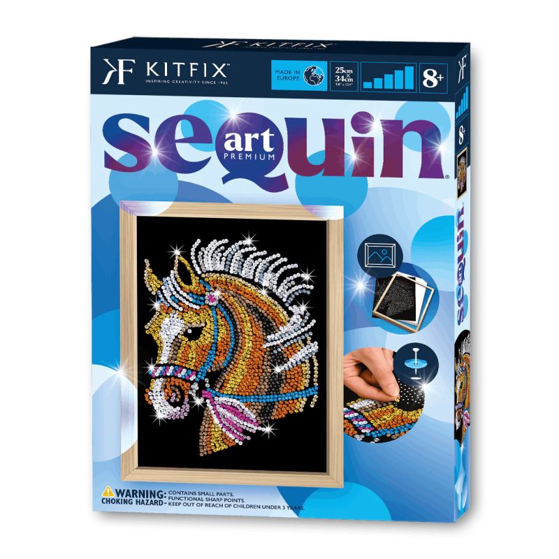 Sequin Art Blue Premium - Pferd
