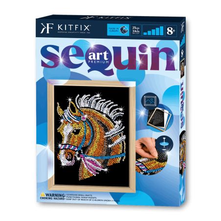 Sequin Art Blue Premium - Pferd