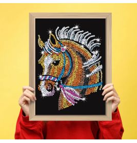 Sequin Art Blue Premium - Pferd