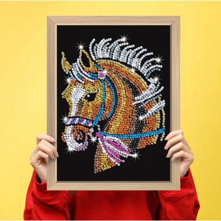 Sequin Art Blue Premium - Pferd