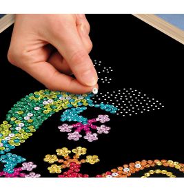 Sequin Art Blue Premium - Geckos