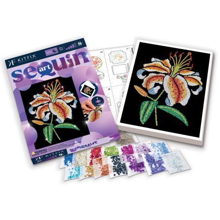 Sequin Art Purple - Tigerlilie