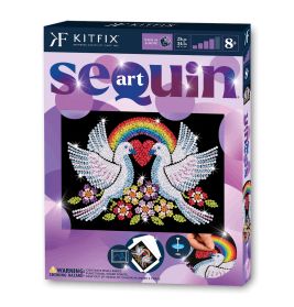 Sequin Art Purple - Tauben der Hoffnung