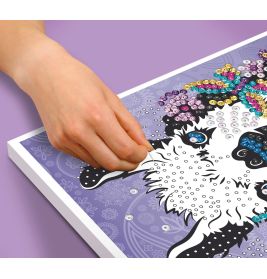 Sequin Art Craft Teen - Lama