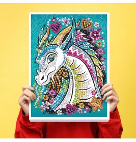 Sequin Art Craft Teen - Drache
