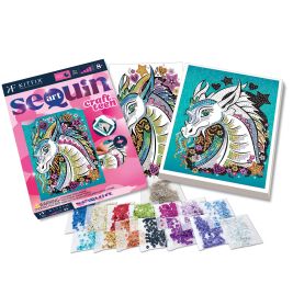 Sequin Art Craft Teen - Drache