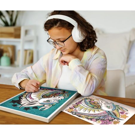 Sequin Art Craft Teen - Drache
