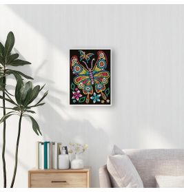 Sequin Art Red - Bernstein -Schmetterling