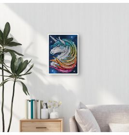 Sequin Art Red - Unicorn Stard ust