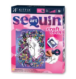 Sequin Art Craft Teen - Einhor n