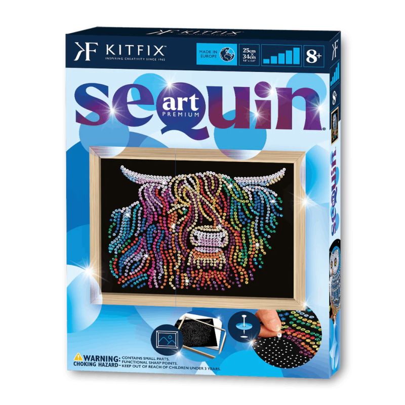 Sequin Art Blue Premium - Hochlandrind