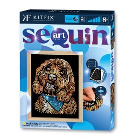 Sequin Art Blue Premium - Cockerpoo