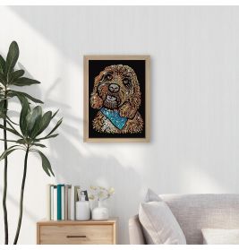 Sequin Art Blue Premium - Cockerpoo