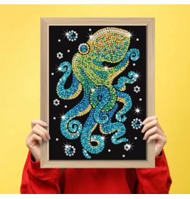Sequin Art Blue Premium - Oktopus
