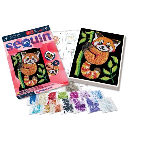 Sequin Art Red - Roter Panda