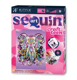Sequin Art Craft Teen - Elefan t