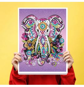 Sequin Art Craft Teen - Elefan t