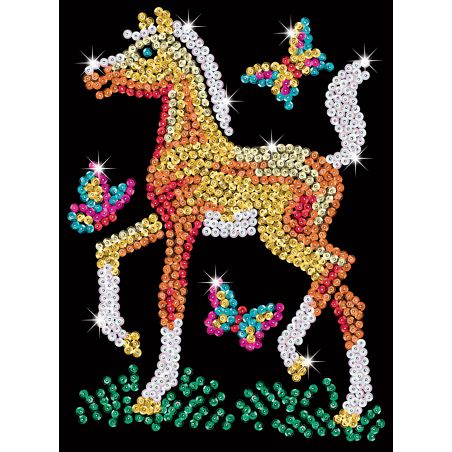 Sequin Art Red - Freya Fohlen