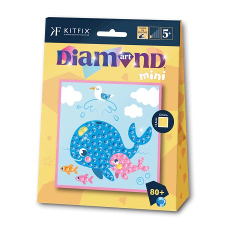 Diamond Art Mini - Walfamilie