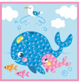 Diamond Art Mini - Walfamilie