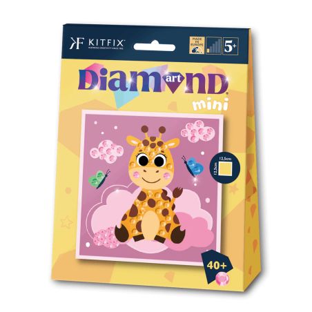 Diamond Art Mini - Giraffe in den Wolken