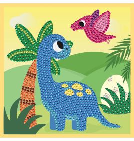Diamond Art Junior - Dino-Welt
