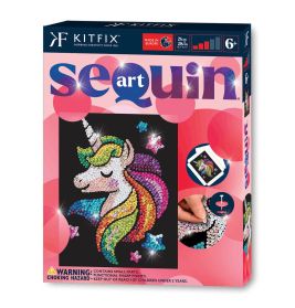 Sequin Art Red - Einhorn