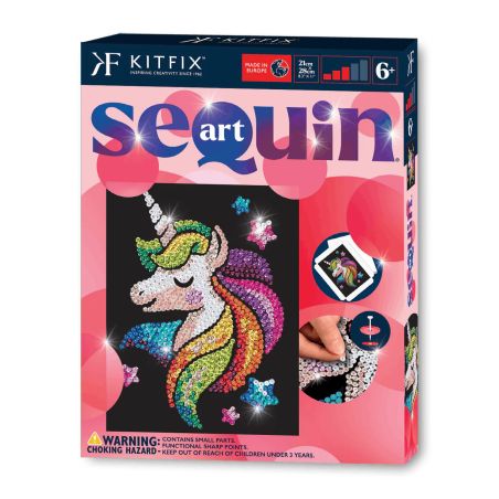 Sequin Art Red - Einhorn