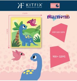 Dimond Art Junior - Dino World