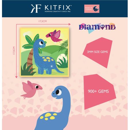 Dimond Art Junior - Dino World