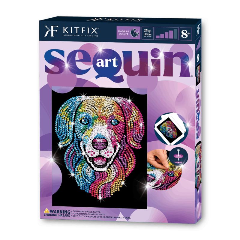 Sequin Art Purple - Harlekin-H und