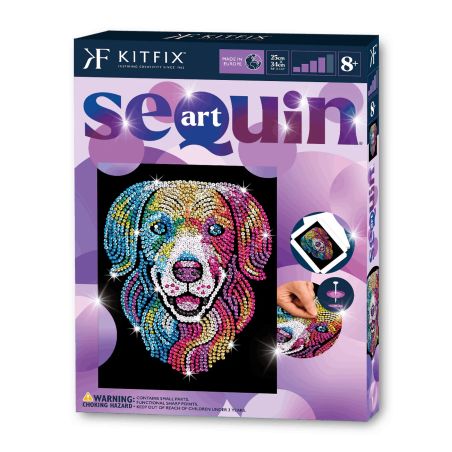 Sequin Art Purple - Harlekin-H und