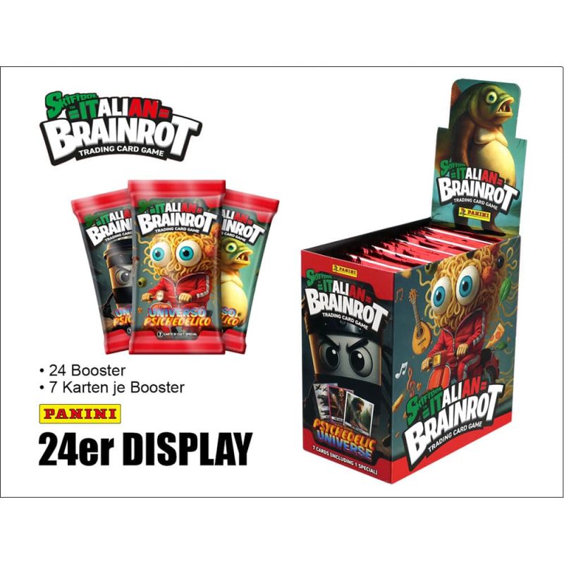 Brainrot Italian Trading Cards Game Alpha Serie