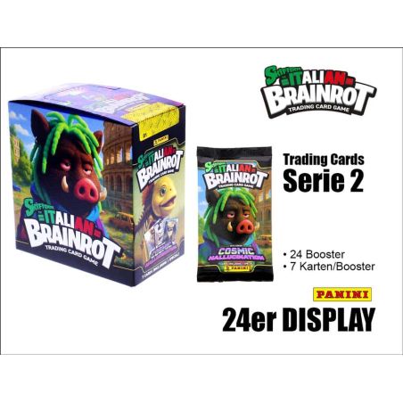 Brainrot Italian Serie 2 Cosm. Halluzination Trading Cards