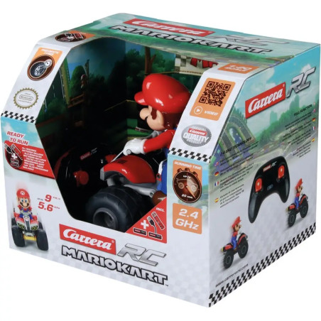 2,4GHz Mario Kart(TM), Mario - Quad, Carrera RC Ferngesteuertes Auto