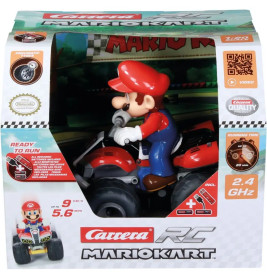 2,4GHz Mario Kart(TM), Mario - Quad, Carrera RC Ferngesteuertes Auto