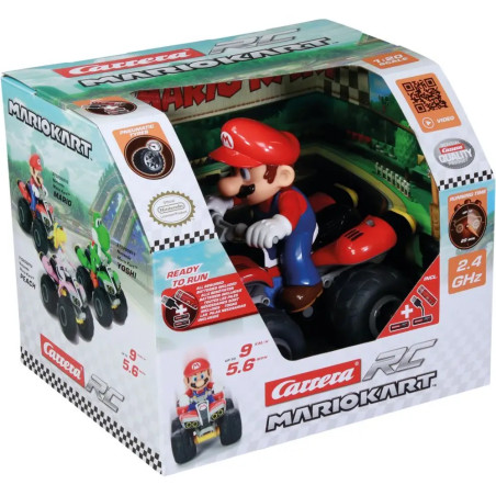 2,4GHz Mario Kart(TM), Mario - Quad, Carrera RC Ferngesteuertes Auto