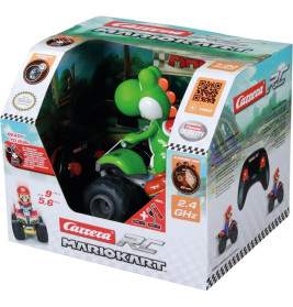 2,4GHz Mario Kart(TM), Yoshi - Quad, Carrera RC Ferngesteuertes Auto