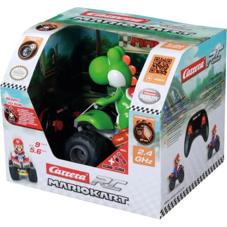2,4GHz Mario Kart(TM), Yoshi - Quad, Carrera RC Ferngesteuertes Auto