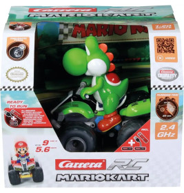 2,4GHz Mario Kart(TM), Yoshi - Quad, Carrera RC Ferngesteuertes Auto