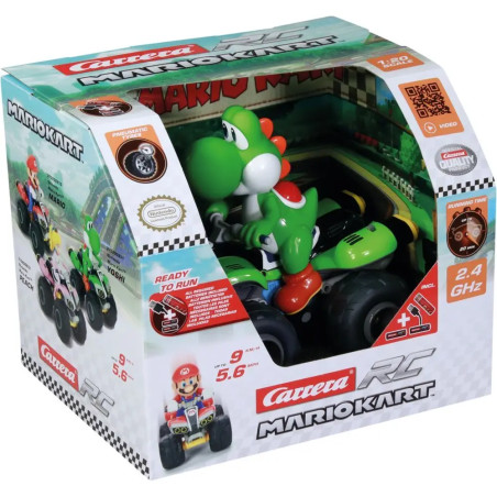 2,4GHz Mario Kart(TM), Yoshi - Quad, Carrera RC Ferngesteuertes Auto