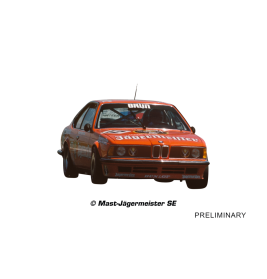 BMW 635 CSI Jägermeister, H.J.Stuck, No.6 DIG132