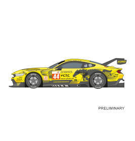 Ford Mustang GT3 Ford Performance, No.44 DIG132